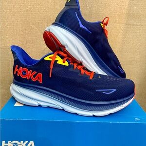Hoka Men's Clifton Navy 12.5 Wide